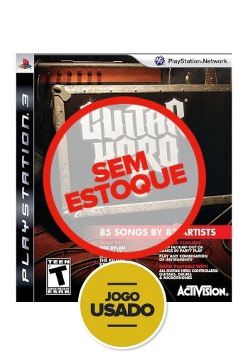 Guitar Hero 5 - PS3 ( Usado )