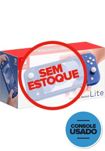 Nintendo Switch Lite 32GB Azul (Usado) Garantia até 01/26