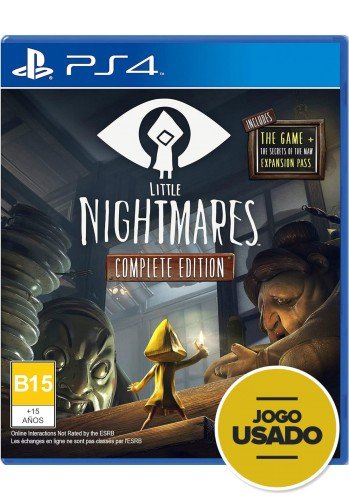 Little Nightmares (complete Edition)  - PS4 (Usado)