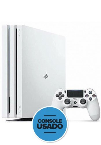 Playstation 4 Pro 1TB Branco ( Usado )