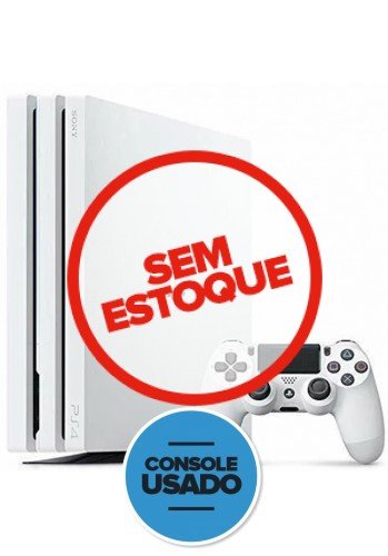 Playstation 4 Pro 1TB Branco ( Usado )