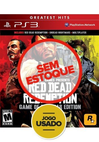 Red Dead Redemption: Undead Nightmare - PS3 (Usado) Red Dead Redemption: Undead Nightmare - PS3 (Usado)