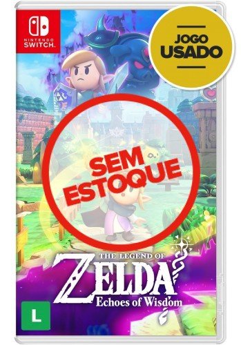 The Legend of Zelda: Echoes of Wisdom - Switch (Usado)