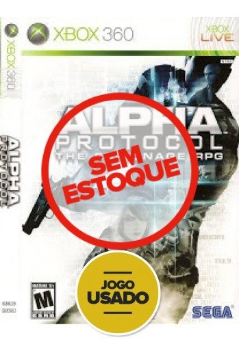 Alpha Protocol - Xbox 360 (USADO)
