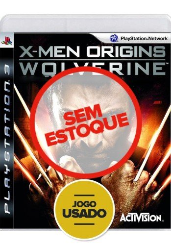 X-Men Origins: Wolverine - PS3 (USADO)