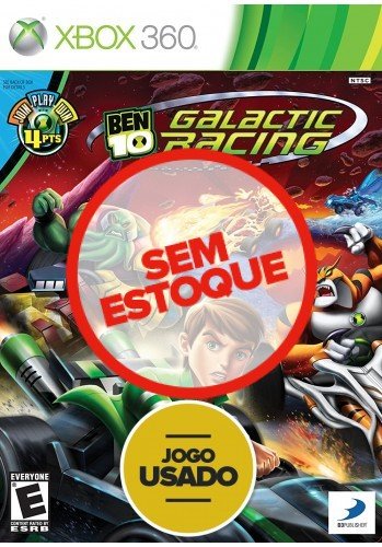 Ben 10 Galactic Racing - Xbox 360 (USADO)