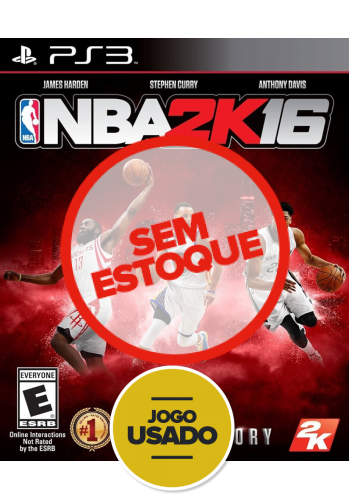 NBA 2K16 - PS3 ( Usado )
