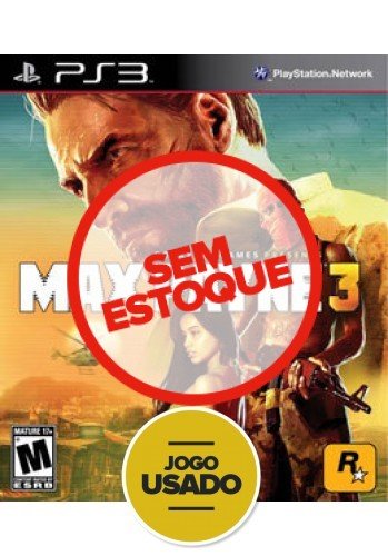 Max Payne 3 (seminovo) - PS3