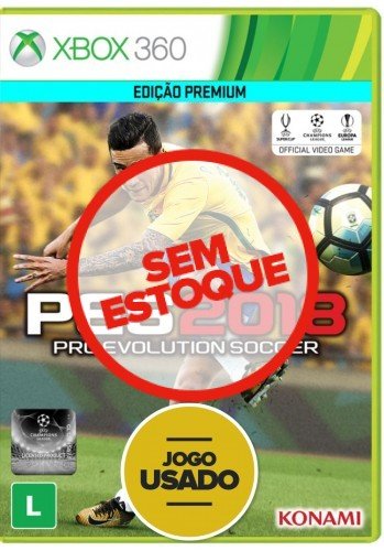 PES 2018: Pro Evolution Soccer - Xbox 360 (Usado)