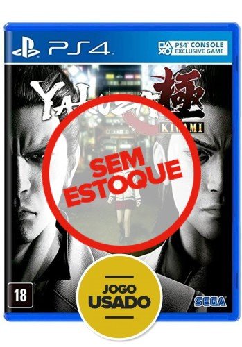 Yakuza Kiwami - PS4 (USADO)