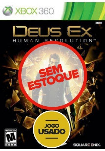 Deus Ex: Human Revolution (seminovo) - XBOX 360