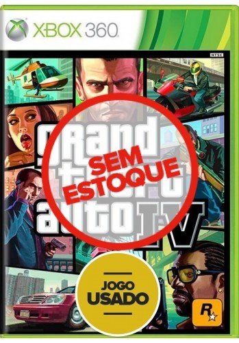 GTA IV (Grand Theft Auto) - XBOX 360 (USADO)