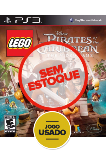 Lego Pirates of the Caribbean ( Usado ) - PS3
