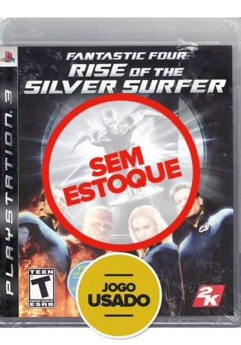 Fantastic Four: Rise of the Silver Surfer - PS3 (Usado)
