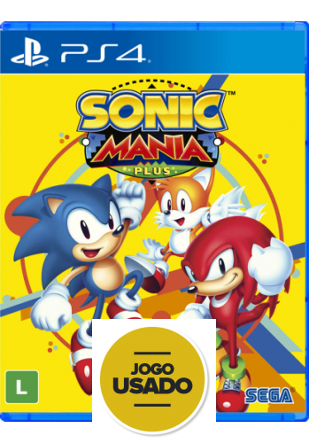 Sonic Mania Plus - PS4 (Usado)