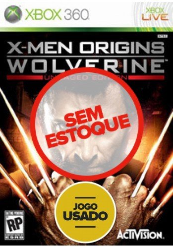 X-Men Origins: Wolverine - XBOX 360 (USADO)
