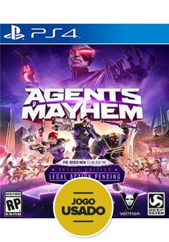 Agents of Mayhem - PS4 (USADO)