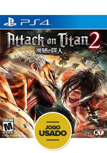 Attack on Titan 2 - PS4 (USADO)