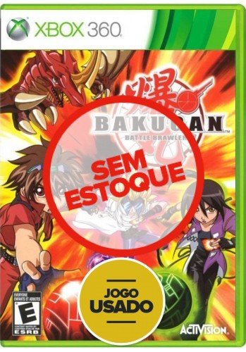 Bakugan: Battle Brawlers - Xbox 360 (Usado)