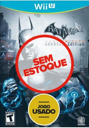 Batman Arkham City: Armored Edition  - WiiU ( Usado )