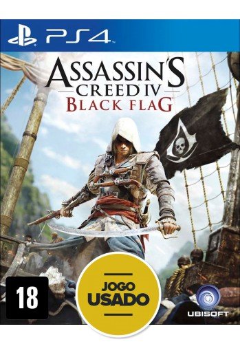 Assassins Creed 4: Black Flag - PS4 (USADO)