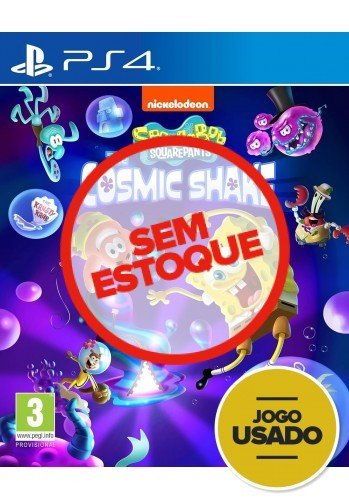 SpongeBob SquarePants Cosmic Shake - PS4 (USADO)
