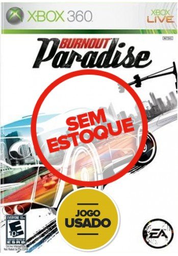 Burnout Paradise - Xbox 360 (Usado)