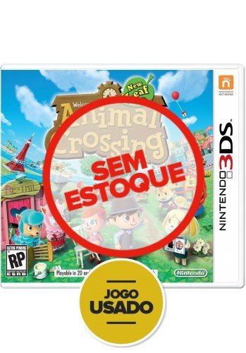 Animal Crossing New Leaf - 3DS (Usado)