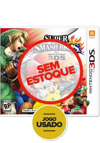 Super Smash Bros - 3DS ( Usado )