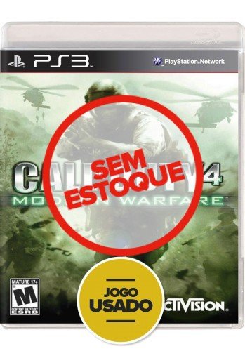 Call of Duty 4 Modern Warfare - PS3 (USADO)