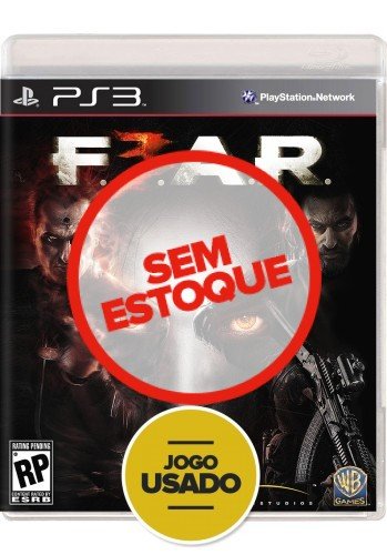 Fear 3 (seminovo) - PS3