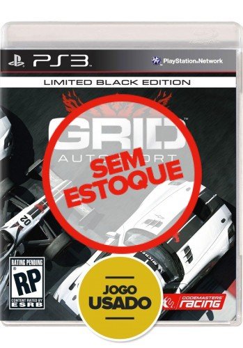 Grid AutoSport (seminovo) - PS3