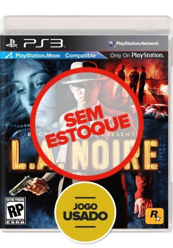 L.A. Noire (seminovo) - PS3