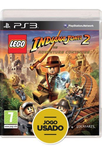 Lego Indiana Jones 2: The Adventure Continues - PS3 (Usado)