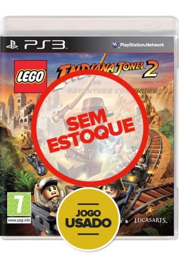 Lego Indiana Jones 2: The Adventure Continues - PS3 (Usado)