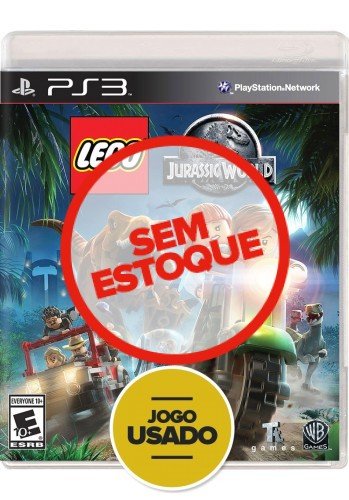 Lego Jurassic World - PS3 (Usado)