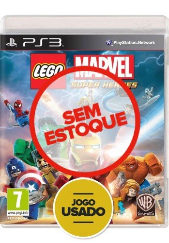 Lego Marvel Super Heroes - PS3 ( Usado )