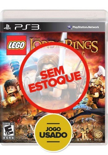 Lego Senhor Dos Anéis - PS3 (Usado)