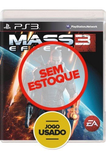 Mass Effect 3 (seminovo) - PS3