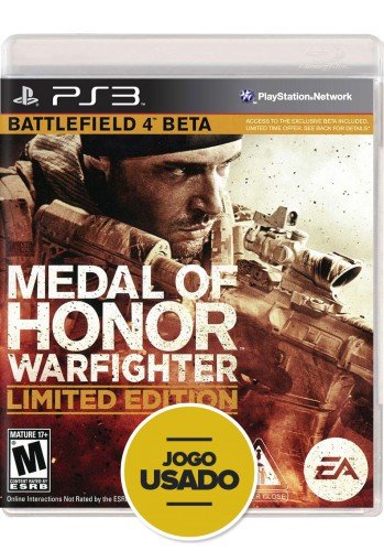 Medal of Honor: Warfighter (seminovo) - PS3