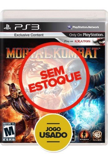 Mortal Kombat (seminovo) - PS3