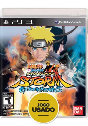 Naruto Shippuden: Ultimate Ninja Storm Generations (seminovo) - PS3