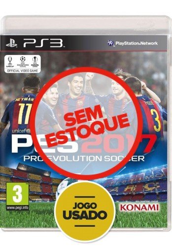 Pes 2017 (seminovo) - PS3