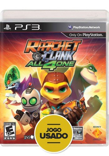 Ratchet & Clank: All 4 One (seminovo) - PS3