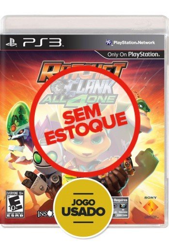 Ratchet & Clank: All 4 One (seminovo) - PS3