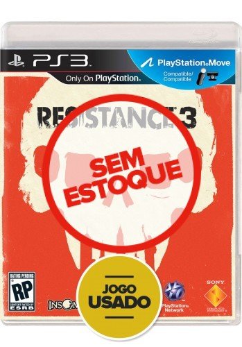 Resistance 3 - PS3 ( Usado )