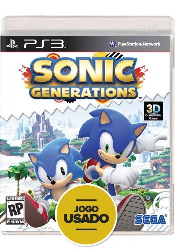 Sonic Generations - PS3 (Usado)
