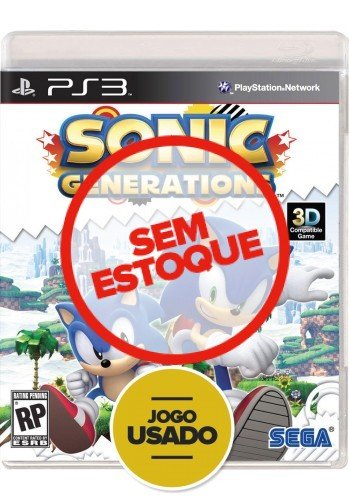Sonic Generations - PS3 (Usado)