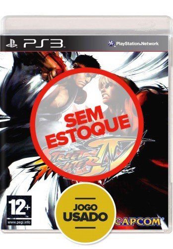 Street Fighter IV (seminovo) - PS3
