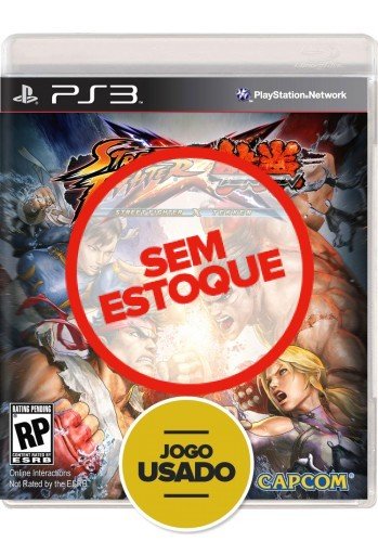 Street Fighter x Tekken (seminovo) - PS3